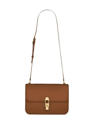 Debossed-Logo Crossbody Bag