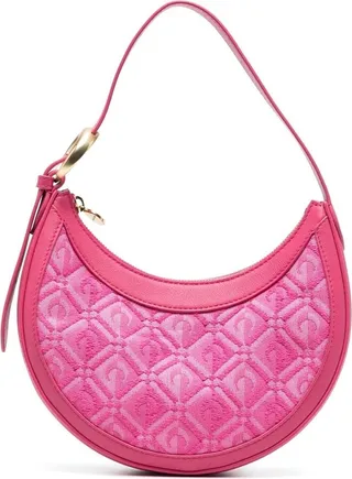 Pink Elips Moon Diamant Mini Shoulder Bag