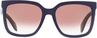 Gradient-Effect Square-Frame Sunglasses
