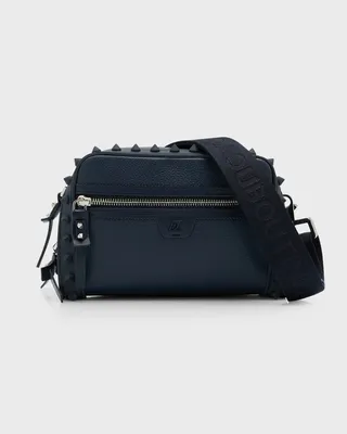 Men's Loubitown Spiked Crossbody Bag