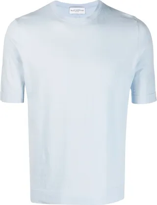 crew-neck cotton T-shirt
