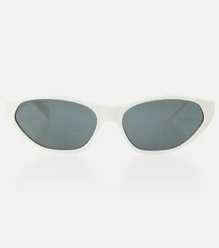 Cat-eye acetate sunglasses