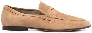 Almond-Toe Penny Loafers
