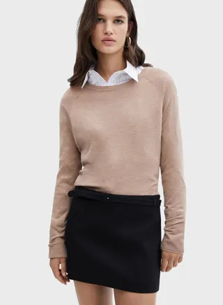 High Waist Mini Skirt