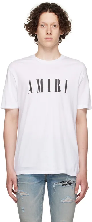 AMIRI White Core Logo T-Shirt