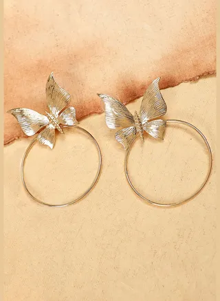 Gold Plated Party Designer Stone Drop Earring For Women