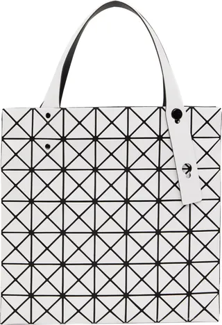 Bao Bao Issey Miyake White Prism Tote