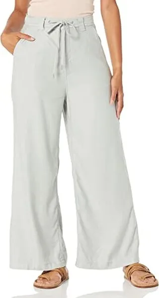 HUDSON Women's Wdie Leg Drawsting trouer