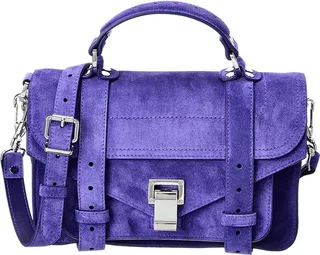 Proenza Schouler Ps1 Tiny Suede Shoulder Bag