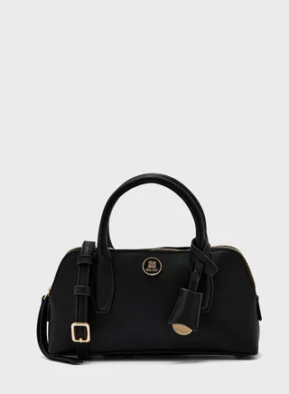 Top Handle Zip Over Crossbody