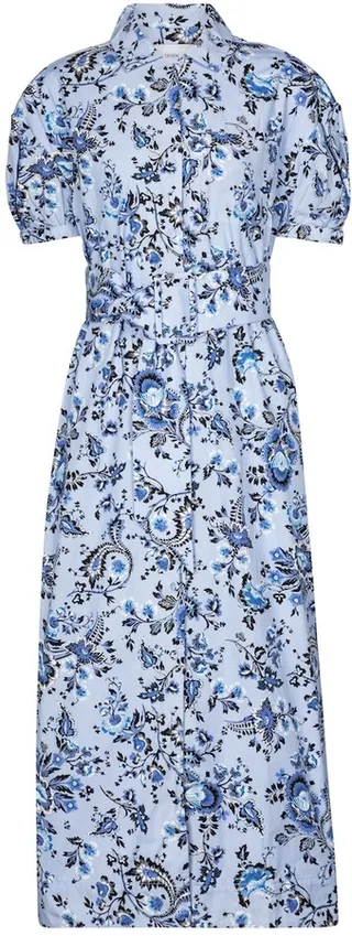 Frederick cotton poplin midi dress