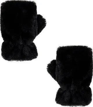 Ariel Faux Fur Mittens