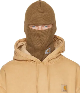 Carhartt Work In Progress Brown Insulated Balaclava
