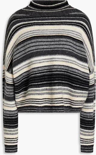 Striped cashmere sweater