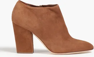 Suede ankle boots