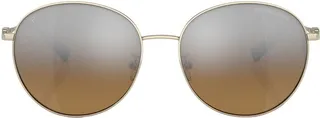 Alpine round-frame mirrored sunglasses