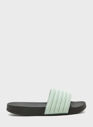 Striped Strap Slides