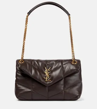 Puffer Small leather shoulder bag