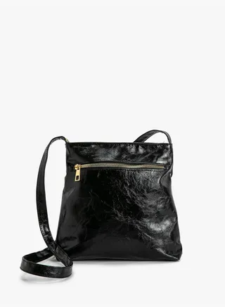 Bucket Bag Zipper Thin Strap