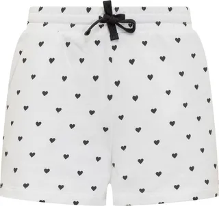 REDValentino Heart Printed Drawstring Shorts