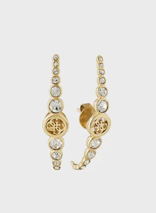 4G Illusion Hoop Earrings