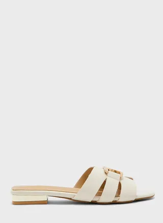 Chunky Chain Link Flat Sandals