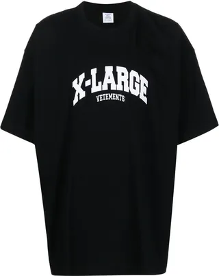 VETEMENTS- Logo Cotton T-shirt