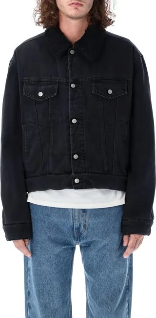 MM6 Maison Margiela Buttoned Denim Jacket