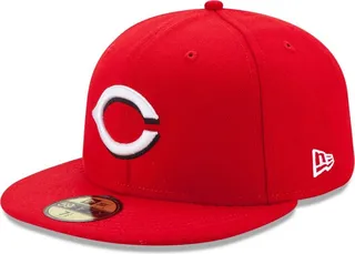 New Era Men's Red Cincinnati Reds Home Authentic Collection On-Field 59FIFTY Fitted Hat
