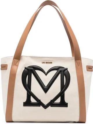 Logo-Appliqué Tote Bag