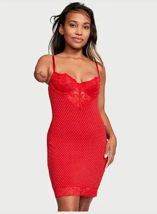 Modal & Lace Mini Slip