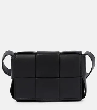 Cassette Mini leather crossbody bag
