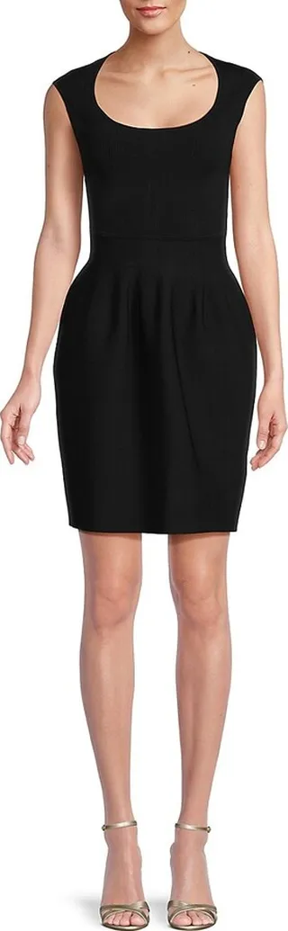 Judit Sleeveless Knit Mini Dress