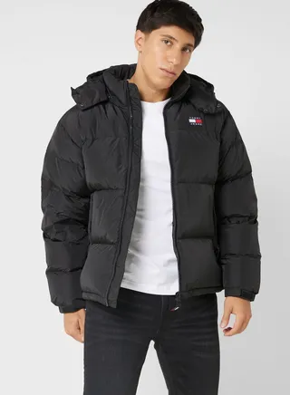 Zip Through Puffer Jacket