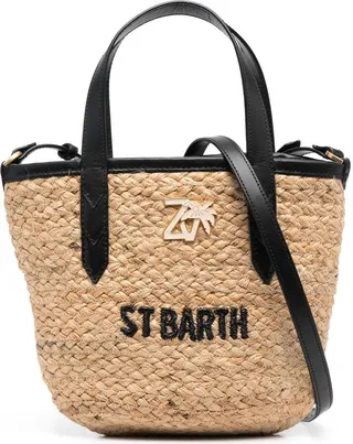 ZV Initiale woven tote bag