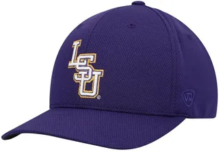 Men's Top of The World Purple Lsu Tigers Reflex Logo Flex Hat