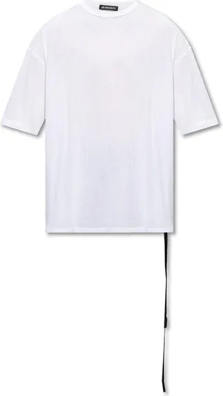 Ann Demeulemeester Strap Detailed Crewneck T-Shirt
