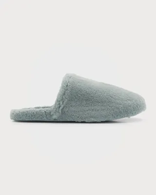 Men's Wintercozy Cashmere Faux Fur Slippers