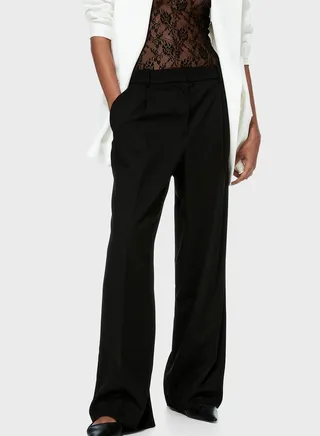 High Waist Wide Pants