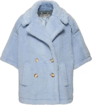 Placido alpaca blend cape