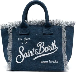 Colette canvas beach bag
