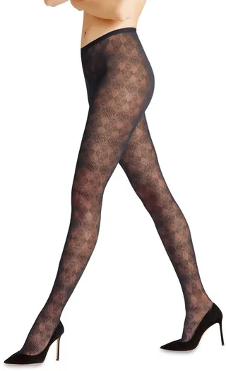 Fine Plissé Tights