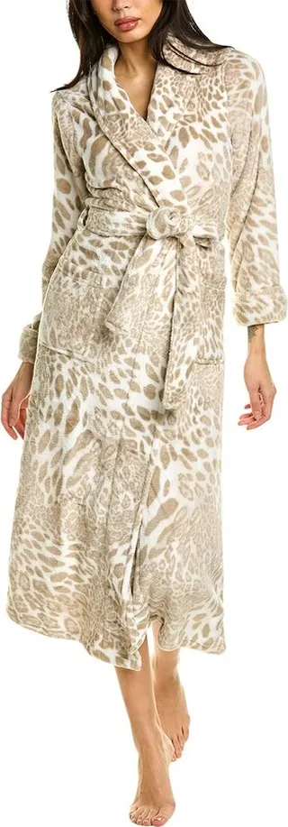 Natori Plush Leopard Robe