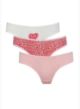 3 Pack Woman Package Slip