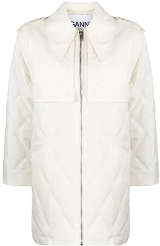Quilted Zip-Up Jacket