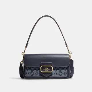 Morgan Shoulder Bag In Signature Chambray