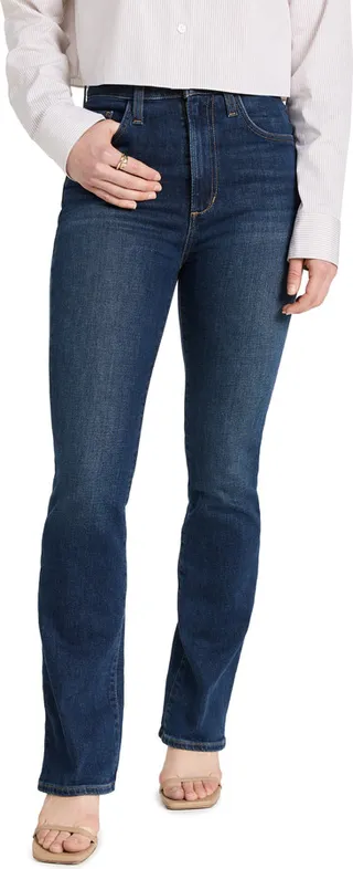 Favorite Daughter The Valentina Shortie Bootcut Jeans Petite