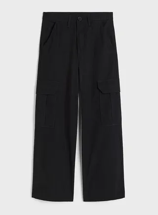 Kids Essential Wide Cargo Trousers
