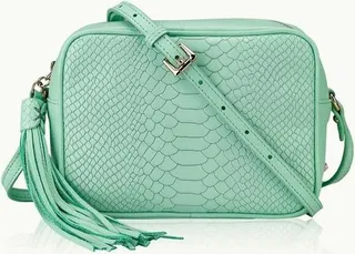 GiGi New York Blue Madison Crossbody Bag