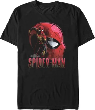 Men's Marvel Spider-Man: No Way Home Profile T-Shirt - Black - X Large